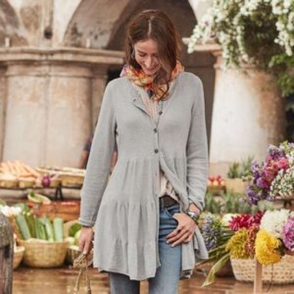 Sundance Sweaters - sundance true calling wool cashmere ruffle cardigan